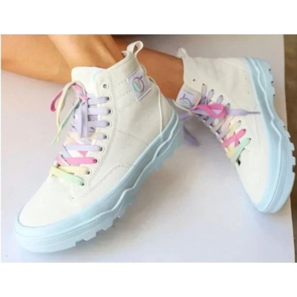 NEW Vans Sentry Wc Pastel Pop High Top  Suede Sneakers Size 13/11.5